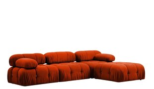 Stūra dīvāns Asir Bubble Corner L1-O1-1R, sarkans cena un informācija | Stūra dīvāni | 220.lv
