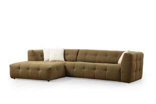 Stūra dīvāns Asir Cady Left, zaļš cena un informācija | Stūra dīvāni | 220.lv