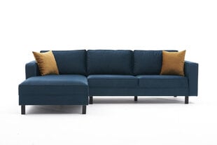 Kampinė sofa Kale Velvet Left - Oil Green цена и информация | Угловые диваны | 220.lv