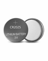 Элементы POWER FLASH LITHIUM BATTERY CR2025 3V 2шт. цена и информация | Батарейки | 220.lv