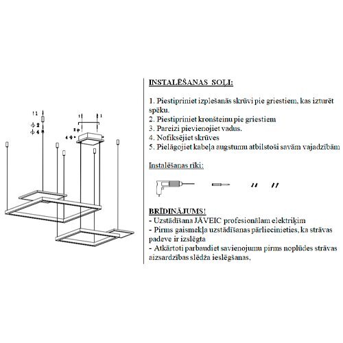 Piekaramā lampa Magica cena un informācija | Lustras | 220.lv