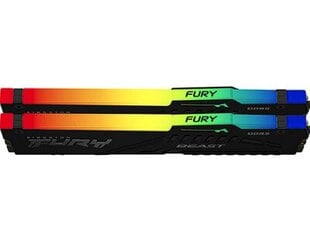 Kingston Fury Beast RGB (KF564C32BBAK2-32) cena un informācija | Operatīvā atmiņa (RAM) | 220.lv