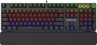 Krux Crato PRO RGB Outemu Brown (KRX0085) cena un informācija | Klaviatūras | 220.lv