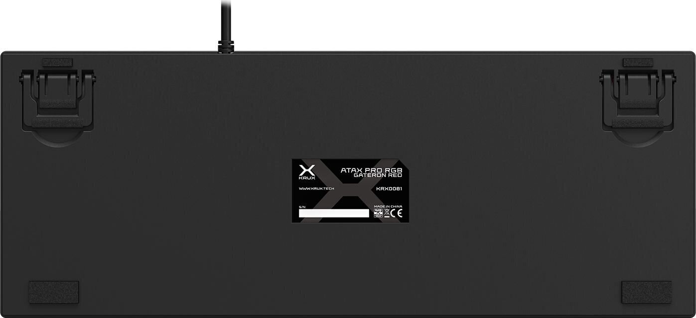 Krux Atax Pro Gateron Blue (KRX0079) cena un informācija | Klaviatūras | 220.lv