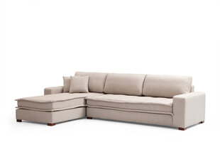 Stūra dīvāns Asir Lena Corner CHL-3R, smilškrāsas cena un informācija | Stūra dīvāni | 220.lv