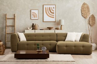Stūra dīvāns Asir Cady Right, zaļš cena un informācija | Stūra dīvāni | 220.lv