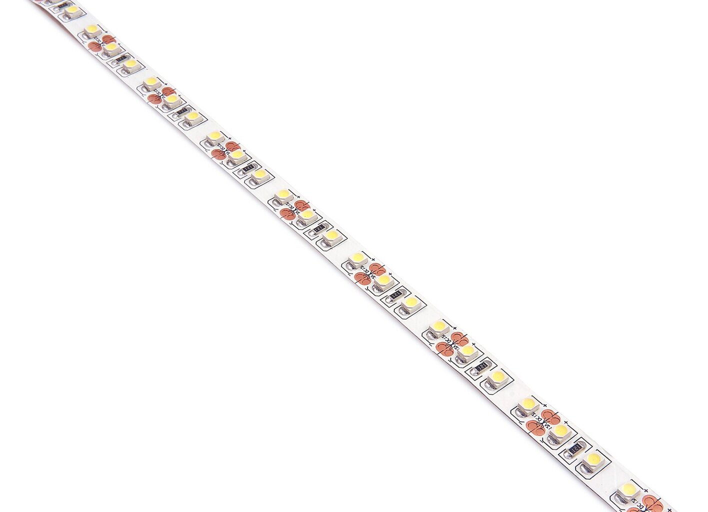 LED lente 12V | 3528 | 600LED | 5m | IP20 | auksti balta цена и информация | LED lentes | 220.lv