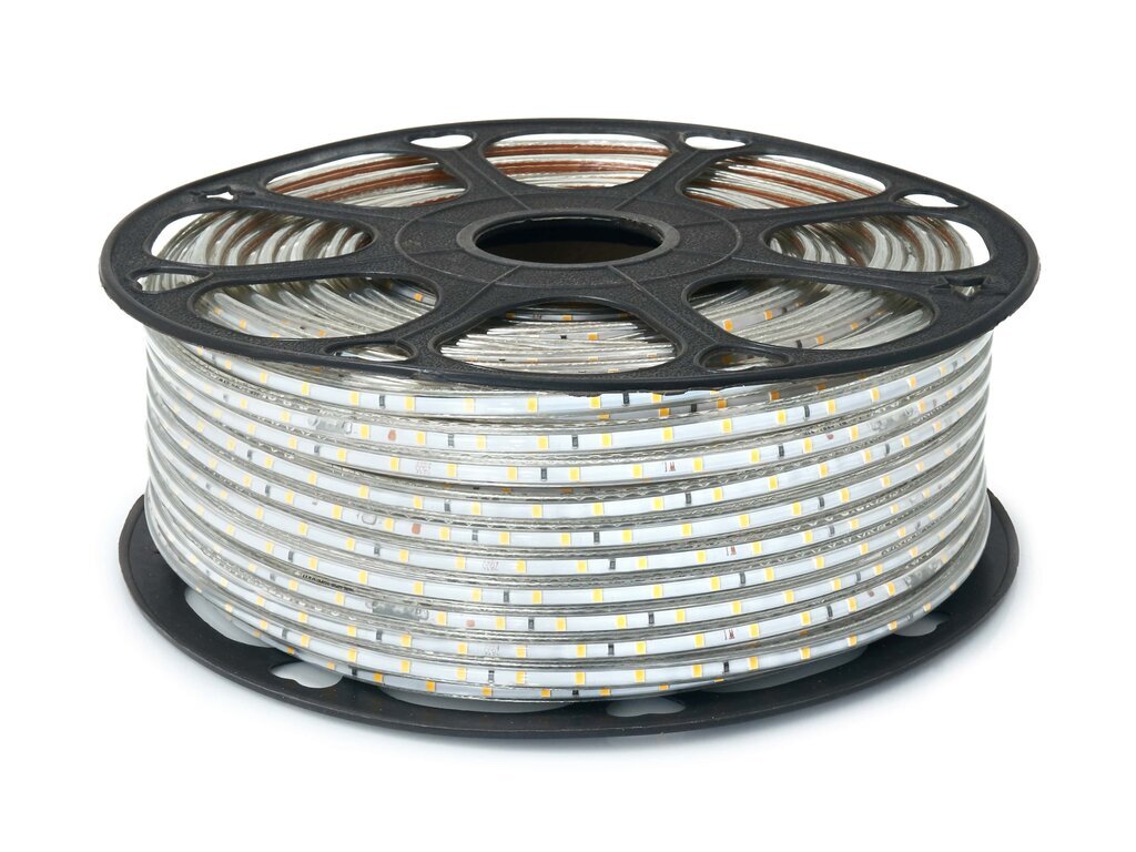 LED lente 230V | 2835 | 60LED | 1m | IP68 | 6W | silti balta cena un informācija | LED lentes | 220.lv
