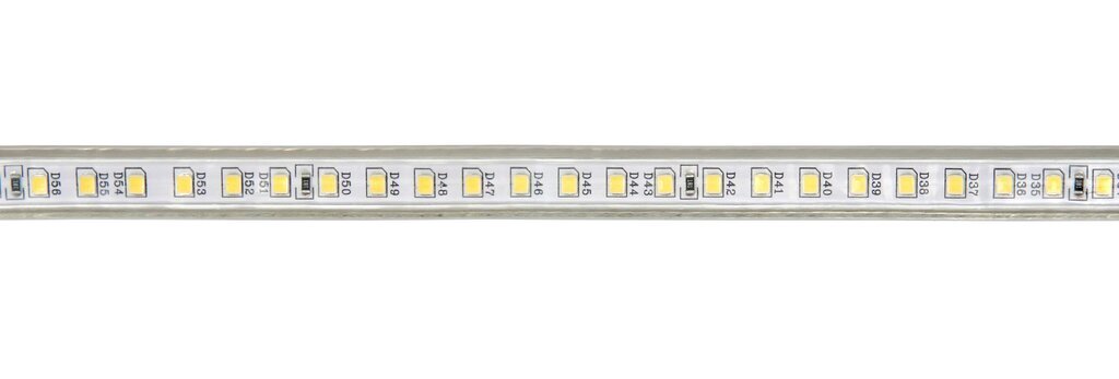 LED lente 230V | 2835 | 120LED | 1m | IP68 | 12W | Silti balta cena un informācija | LED lentes | 220.lv