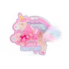 Косметический набор Martinelia Little Unicorn для детей: бальзам для губ, 2 г + лак для ногтей, 4 мл + брелок для ключей, 1 шт цена и информация | Косметика для мам и детей | 220.lv