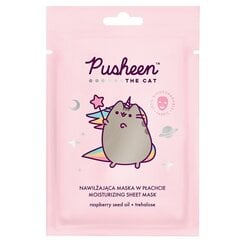 Sejas maska Pusheen Moisturizing Sheet Mask, 17 g cena un informācija | Sejas maskas, acu maskas | 220.lv