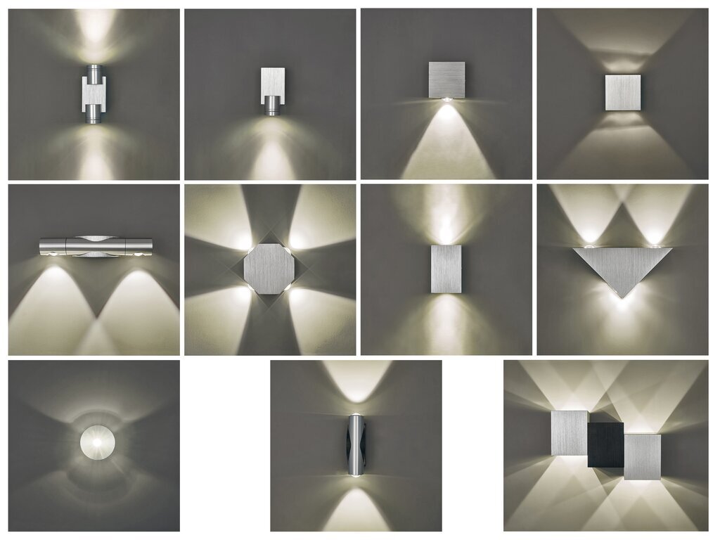 Sienas lampa - LED Besar 1030 3x1W cena un informācija | Sienas lampas | 220.lv