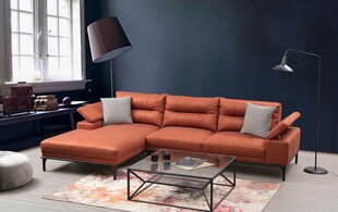 Stūra dīvāns Asir Hollywood Corner Left, oranžs cena un informācija | Stūra dīvāni | 220.lv