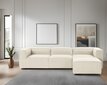 Stūra dīvāns Asir Fora, smilškrāsas cena un informācija | Stūra dīvāni | 220.lv