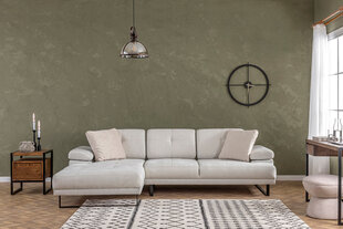 Stūra dīvāns Asir Mustang Large Left, smilškrāsas cena un informācija | Stūra dīvāni | 220.lv