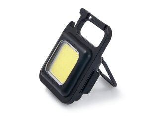 LED piekaramais lukturītis 5W COB, auksti balts (6000K), uzlādējams - USB-C cena un informācija | Lukturi | 220.lv