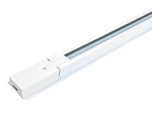 LED veikala apgaismojuma sliedes Steka un Roti 2m - Baltas krāsas cena un informācija | Sliežu apgaismojuma sistēmas | 220.lv