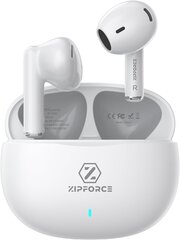 Беспроводные наушники ZIPFORCE True Wireless, белый цена и информация | Наушники | 220.lv