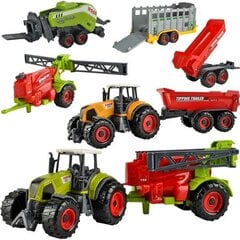 Комплект машин - ферма, 6 шт. цена и информация | Игрушки для мальчиков | 220.lv