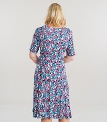 Женское платье, тёмно-синий /бирюзовый цена и информация | Платья | 220.lv