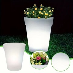 Tech Zone LED puķu pods, 19 cm cena un informācija | Ziedu statīvi, puķu podu turētāji | 220.lv