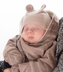Шапка-шлем для младенцев Jonne Lenne, бежевый цена и информация | Шапки, перчатки, шарфы для мальчиков | 220.lv