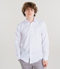 Espada мужская рубашка 863507 01, белый/белый 863507*01-XL цена и информация | Мужские рубашки | 220.lv