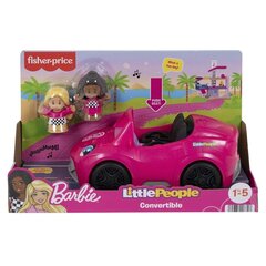 Figūriņu un Barbie kabrioleta komplekts Mattel FP LP HJN53 cena un informācija | Rotaļlietas zīdaiņiem | 220.lv