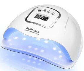 LED+UV lampa 80W cena un informācija | Pedikīra, manikīra piederumi | 220.lv