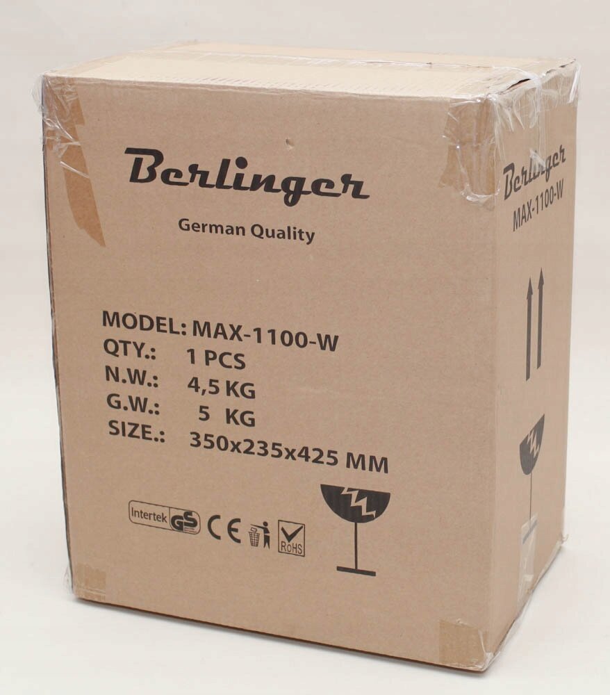 Berlinger 1100 W sulu spiede cena un informācija | Sulu spiedes | 220.lv
