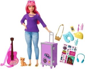 Lelle Daisy ar kaķēnu ceļā Mattel FWV26 cena un informācija | Rotaļlietas meitenēm | 220.lv