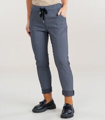 Texpak женские брюки 351494 02, серый/черный 351494*02-XS/S цена и информация | Брюки | 220.lv