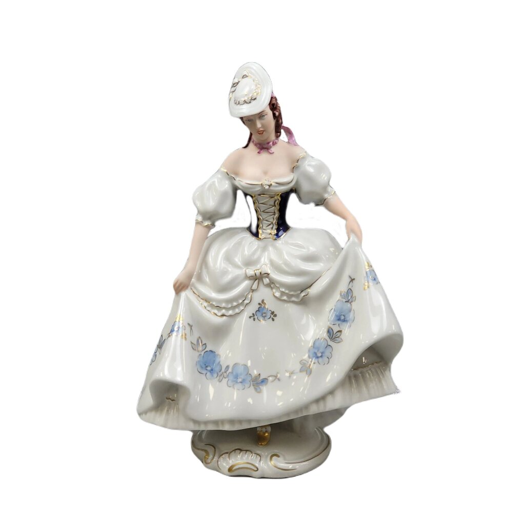 Porcelāna statuete, Meitene ar cepurīti цена и информация | Interjera priekšmeti | 220.lv
