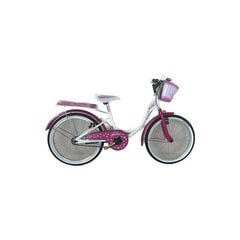 Bērnu velosipēds Coppi Donna 20", balts/rozā цена и информация | Велосипеды | 220.lv