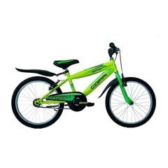 Детский велосипед Coppi 20", зеленый цвет цена и информация | Велосипеды | 220.lv