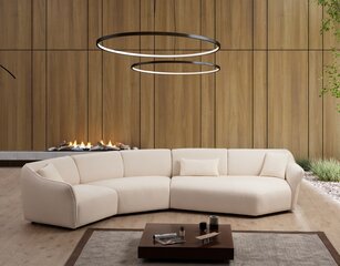 Stūra dīvāns Asir Mentıs Corner 5 L1+Cx+2xR, smilškrāsas cena un informācija | Stūra dīvāni | 220.lv