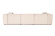 Stūra dīvāns Asir Lora L1-O1-1R, smilškrāsas cena un informācija | Stūra dīvāni | 220.lv