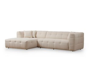 Stūra dīvāns Asir Cady Left, smilškrāsas cena un informācija | Stūra dīvāni | 220.lv