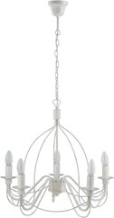 Piekāramā lampa G.LUX GL-007-5 white cena un informācija | Lustras | 220.lv