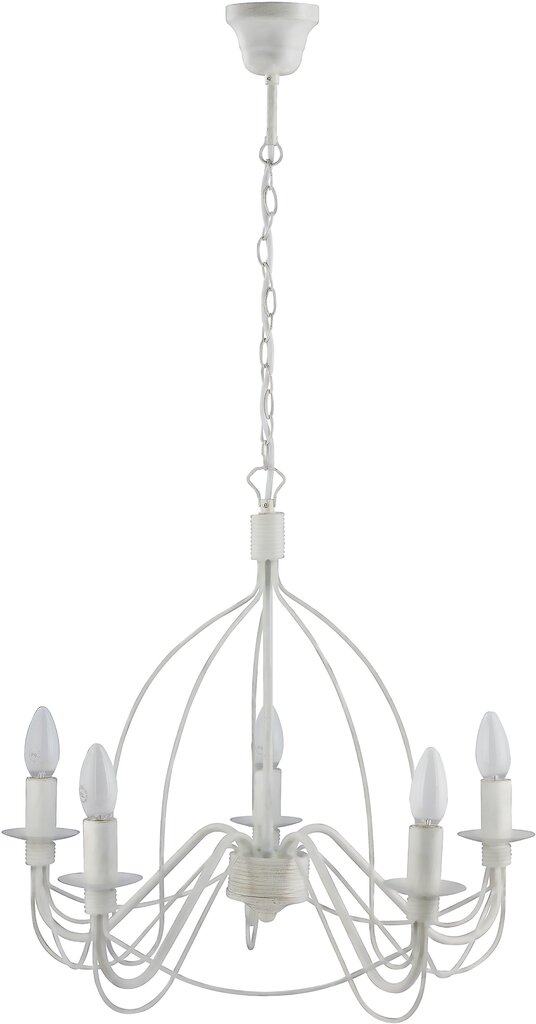 Piekāramā lampa G.LUX GL-007-5 white cena un informācija | Piekaramās lampas | 220.lv