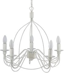 Piekāramā lampa G.LUX GL-007-5 white cena un informācija | Lustras | 220.lv