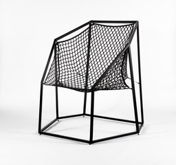 Mazais Nuuk krēsls, 110x124xh132cm, melns cena un informācija | Atpūtas krēsli | 220.lv