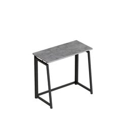 Складной письменный стол Лидер 1,5 серый цена и информация | Компьютерные, письменные столы | 220.lv