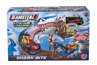 Automobiļu trase Teamsterz Shark Jaws 1417316 cena un informācija | Rotaļlietas zēniem | 220.lv