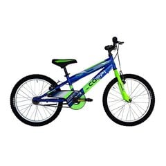Bērnu velosipēds Coppi 20", zils cena un informācija | Velosipēdi | 220.lv