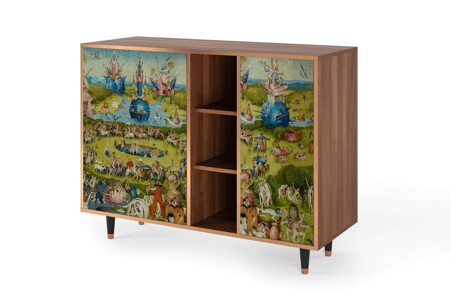 Kumode BS2 The Garden By Hieronymus Bosch L 125 cm, rieksts цена и информация | Kumodes | 220.lv