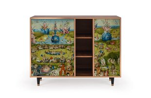 Комод BS2 The Garden By Hieronymus Bosch L 125 cm, орех цена и информация | Комоды | 220.lv