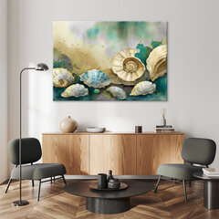 Gleznieciba uz audekla, Jūras gliemežvāki cena un informācija | Gleznas | 220.lv