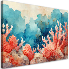Gleznieciba uz audekla, koraļļu rifs цена и информация | Картины | 220.lv