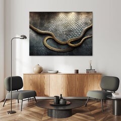 Gleznieciba uz audekla, Zelta čūska cena un informācija | Gleznas | 220.lv